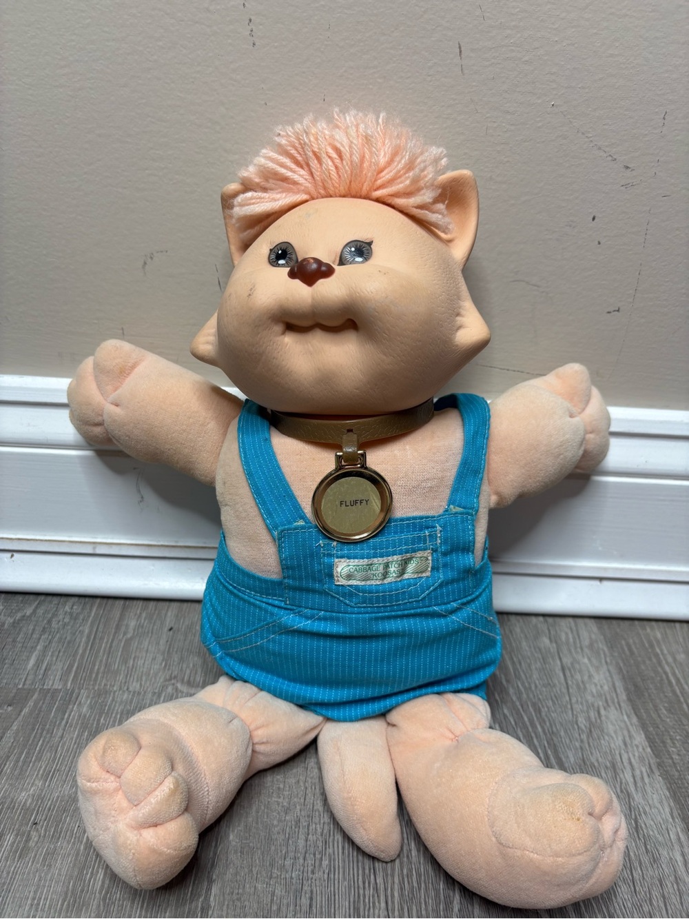 1983 Cabbage Patch Kids Koosas cat doll named Fluffy